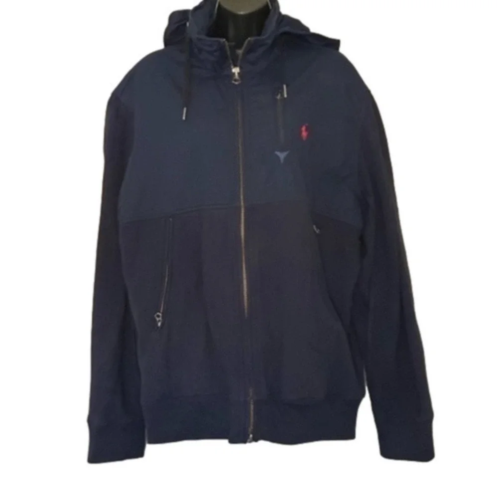 Polo Ralph Lauren Men's Jacket Lightweight Hooded EUC